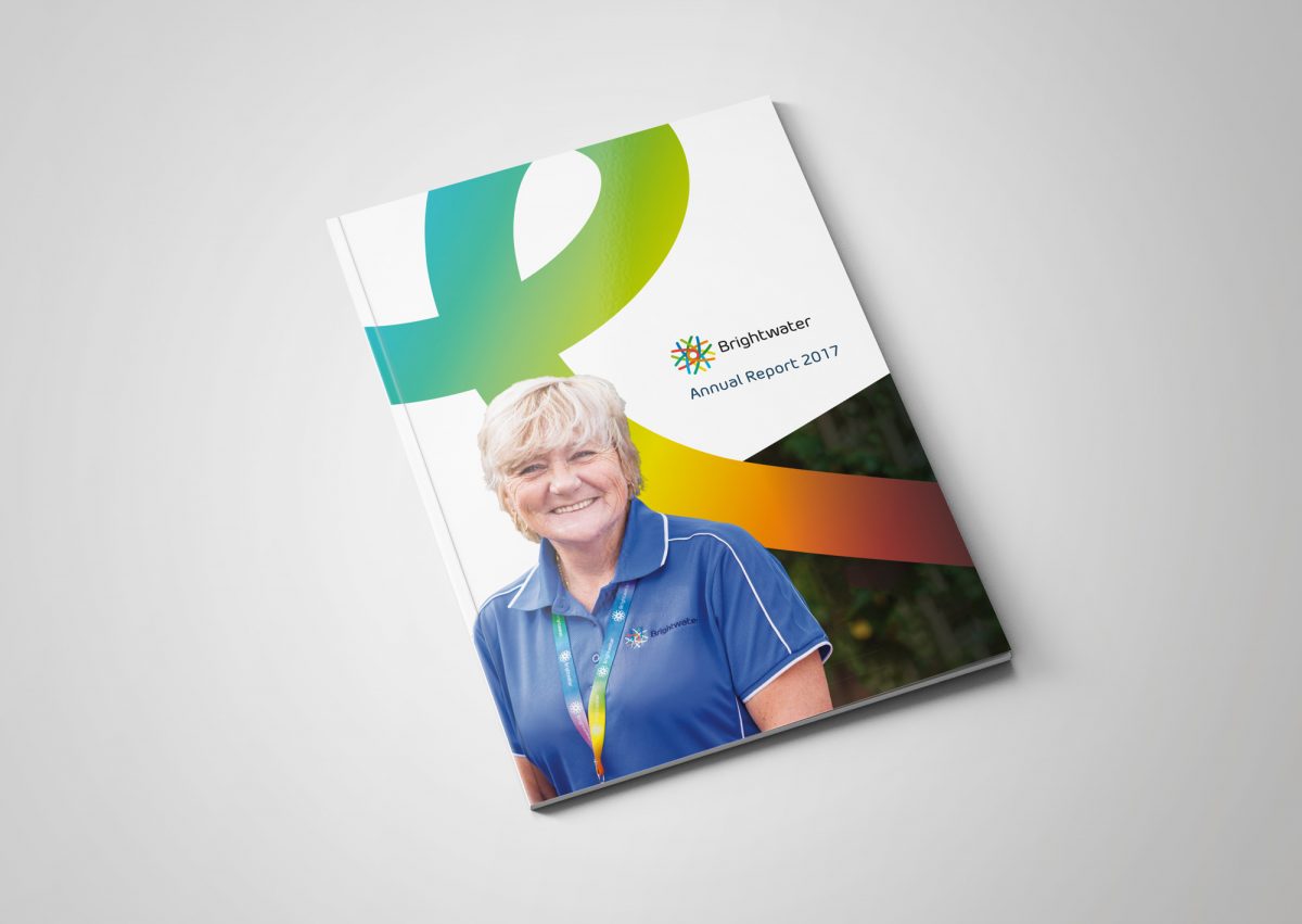 Annual Report Design Brightwater Cover