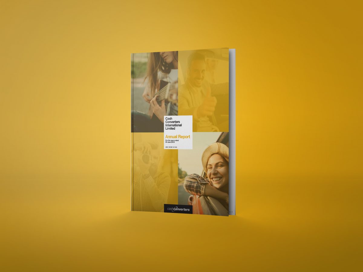 Annual Report Design Perth Cash Converters