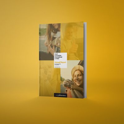 Annual Report Design Perth Cash Converters