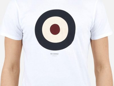 Minimalist Ben Sherman branding.