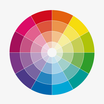 Colour theory - Understanding the colour wheel.