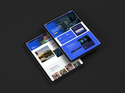 Omni College website design