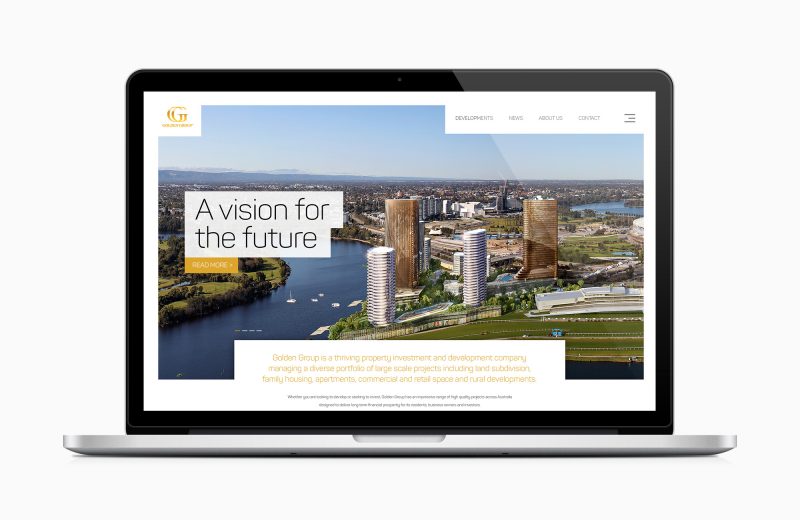 web design agency perth - golden