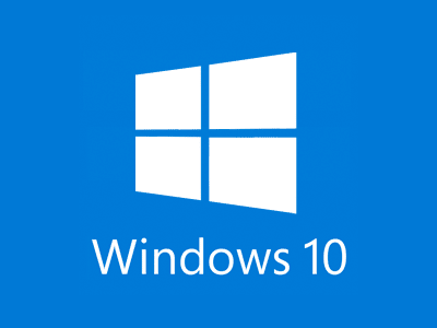 Flat logo Design for Windows 10