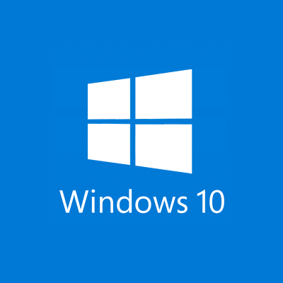 Flat logo Design for Windows 10